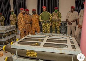 MKE üretimi bombalar Burkina Faso’da