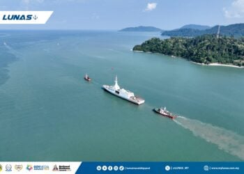 Malezya’nın yeni gemisi deniz testlerinde