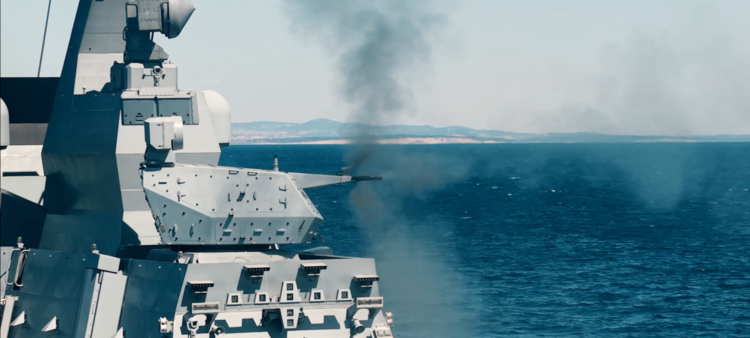 GÖKDENİZ’den TCG İSTANBUL üzerinde test atışı