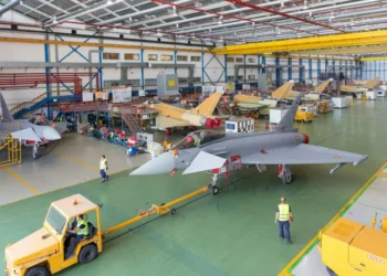 Eurofighter Typhoon’un üretim hattı doldu