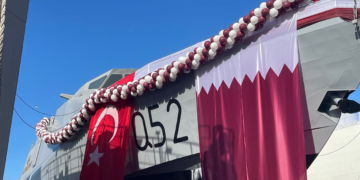 DEARSAN’ın Katar için inşa ettiği ikinci hücumbot denizle buluştu