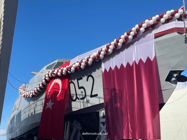 DEARSAN’ın Katar için inşa ettiği ikinci hücumbot denizle buluştu