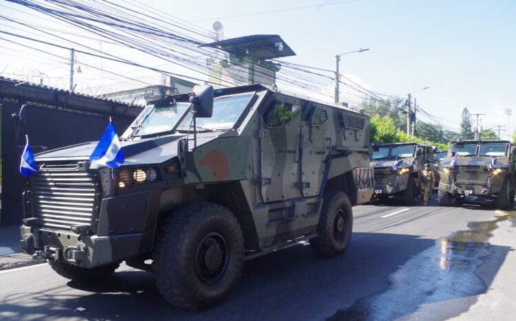 VURAN zırhlı araçları El Salvador’da!