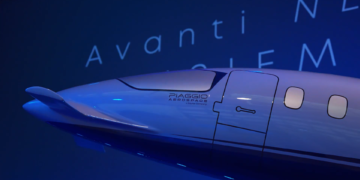 Piaggio Aerospace yeni uçak modelini tanıttı