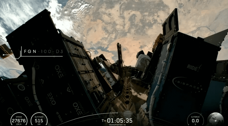 Fergani’nin yeni uydusu uzayda