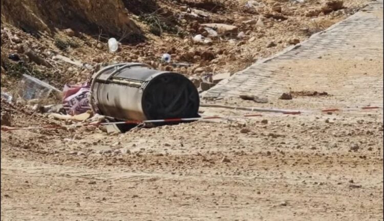 Türkiye’ye bir füze daha düştü