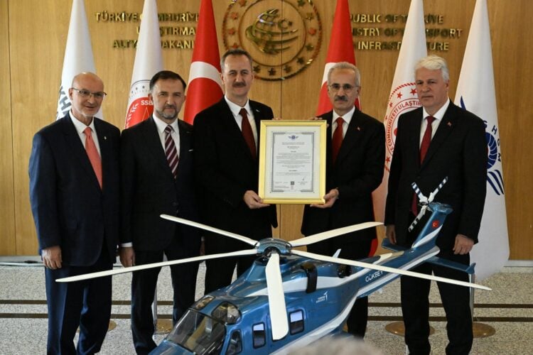 GÖKBEY Helikopteri’ne Tip Sertifikası