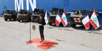 Lübnan’a zırhlı araç bağışı