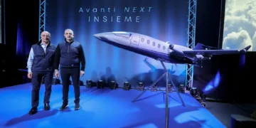 Piaggio Aerospace yeni uçak modelini tanıttı