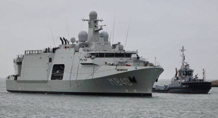 Hollanda’ya mayın avlama gemisi teslimatı