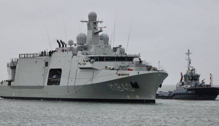 Hollanda’ya mayın avlama gemisi teslimatı