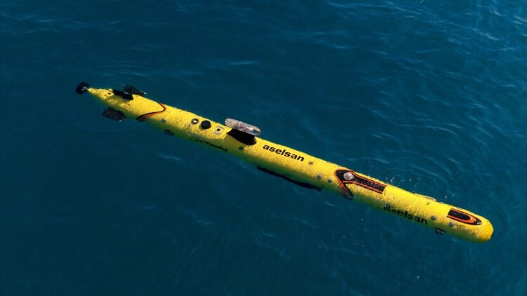 DERİNGÖZ’den deniz mayını tespiti