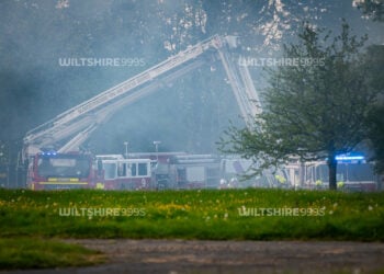 ABD’nin İran operasyonlarını yürüttüğü üste yangın