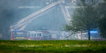 ABD’nin İran operasyonlarını yürüttüğü üste yangın