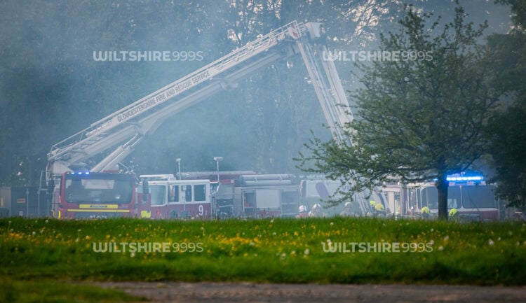ABD’nin İran operasyonlarını yürüttüğü üste yangın