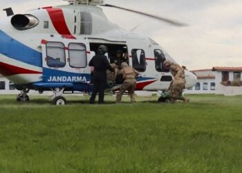 GÖKBEY helikopteri komando eğitiminde ilk kez sahada