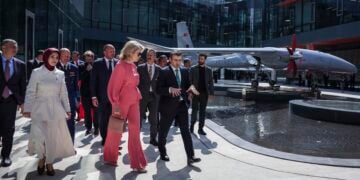 Belçika Kraliçesi Baykar’da