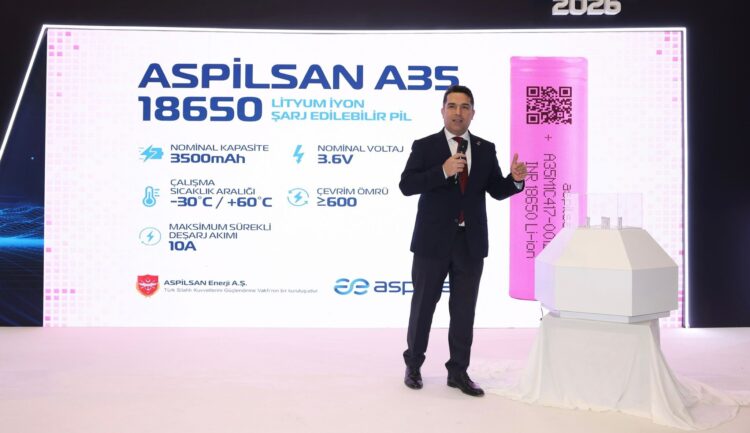 ASPİLSAN Enerji’den Türkiye’nin ilk silisyum anot tabanlı lityum iyon pili