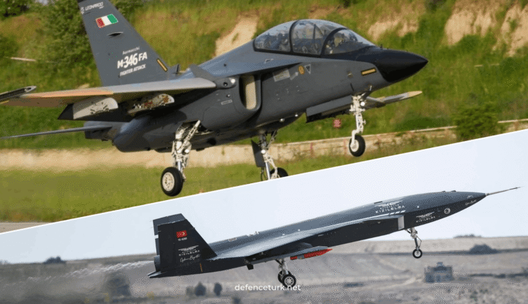 KIZILELMA ve Leonardo’nun M-346 uçağından ortak otonom uçuş