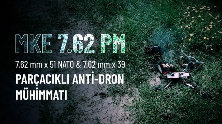 MKE’nin yeni anti-dron mühimmatından tam isabet