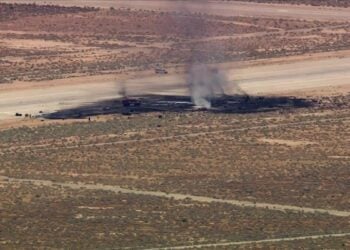 ABD’de B-52 bombardıman uçağı düştü