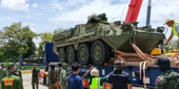 Tayland’a 8×8 Stryker ZPT teslimatı