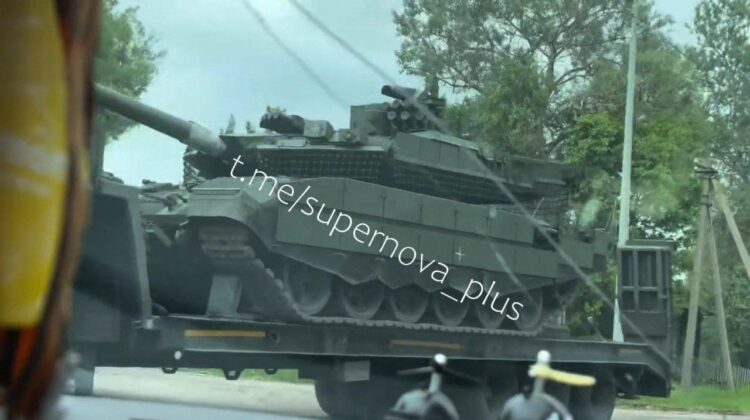 Aktif koruma sistemi entegreli T-90M görüldü