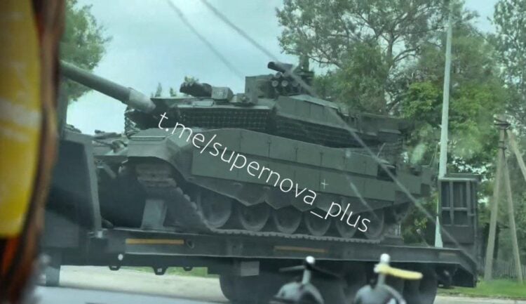 Aktif koruma sistemi entegreli T-90M görüldü