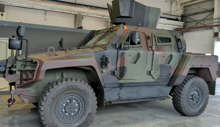 Romanya’ya COBRA II zırhlı araç teslimatı