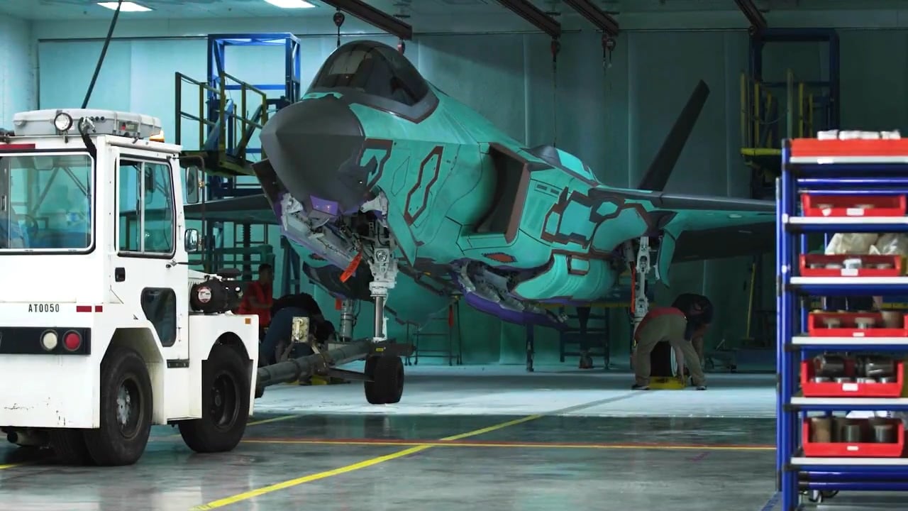 Almanya’nın ilk F-35A’sında son aşama