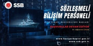 Savunma Sanayii Başkanlığı’ndan personel alımı