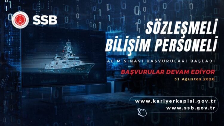 Savunma Sanayii Başkanlığı’ndan personel alımı