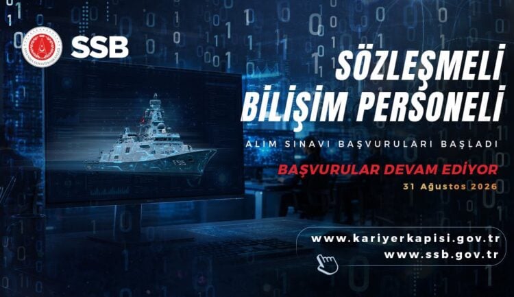 Savunma Sanayii Başkanlığı’ndan personel alımı