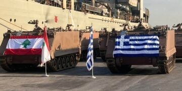 Yunanistan’dan Lübnan’a zırhlı araç teslimatı