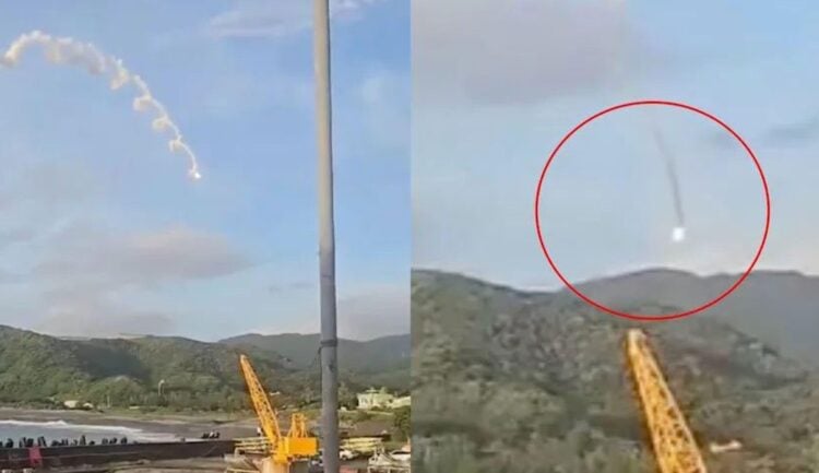 Tayvan’ın taşıyıcı roketi ilk test uçuşunda başarısız oldu
