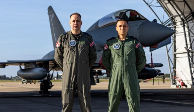 İlk Türk Eurofighter pilotları Birleşik Krallık’ta