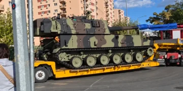 Romanya’ya ilk K9’lar teslim edildi