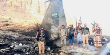 Suudi Arabistan’ın savaş uçağı düşürüldü