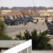 U.S. Air Force F-16 Fighting Falcon pilots with the 157th Fighter Squadron, 169th Fighter Wing, McEntire Joint National Guard Base, S.C., land after performing a flyover in formation during the 2009 Eager Tiger 10, Falcon Air Meet (FAM) Oct. 20, 2009, at Mwaffaq Salti Air Base, Azraq, Jordan. The formation was the first of several competitions among U.S., Jordanian and Belgium F-16 units. FAM's goal is to foster strong relationship between the U.S. and Middle Eastern countries and promote stability in the region. F-16 units from the United States, Belgium and Jordan are competing in this year's competition. (U.S. Air Force photo by Tech. Sgt. Caycee Cook/Released)