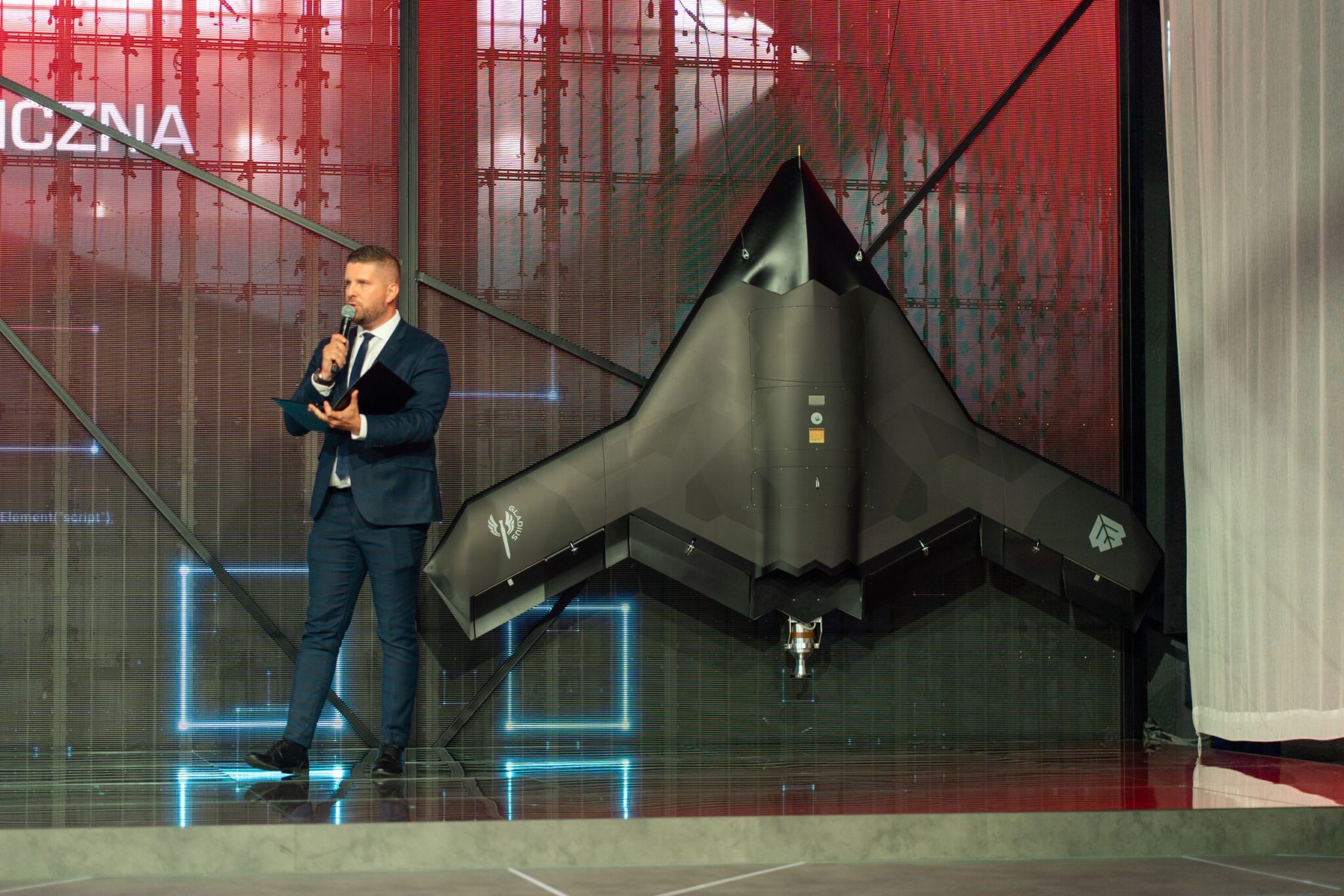 Polish defense firm WB Group unveils Gladius 2 loitering munition