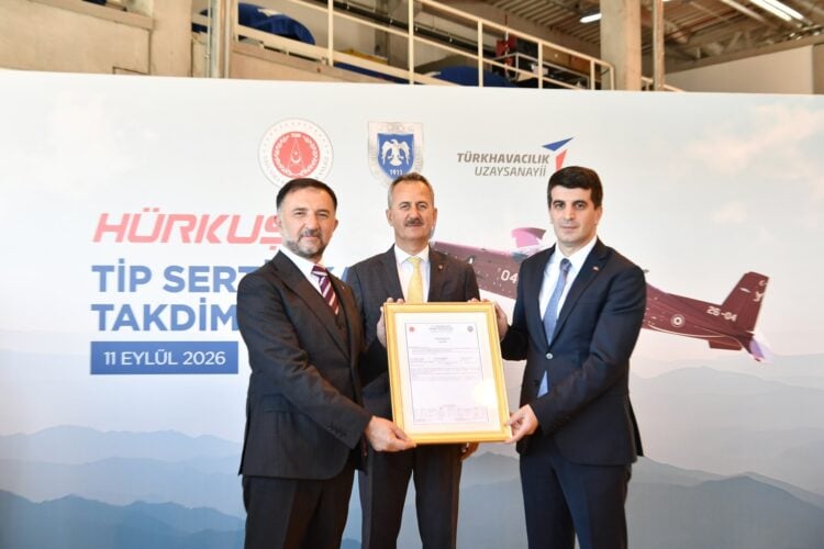 HÜRKUŞ-II’ye Askerî Tip Sertifikası