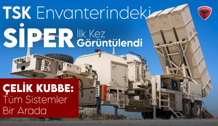 Defence Turk’ten bir ilk: Envantere giren SİPER Hava Savunma Sistemini görüntüledik | ÇELİK KUBBE bileşenlerinde eğitimler nasıl yapılıyor?