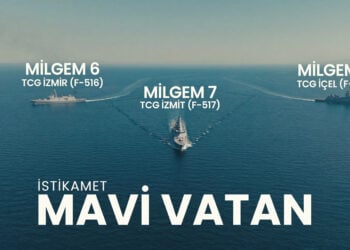 Türkiye’nin yeni savaş gemileri bir arada!