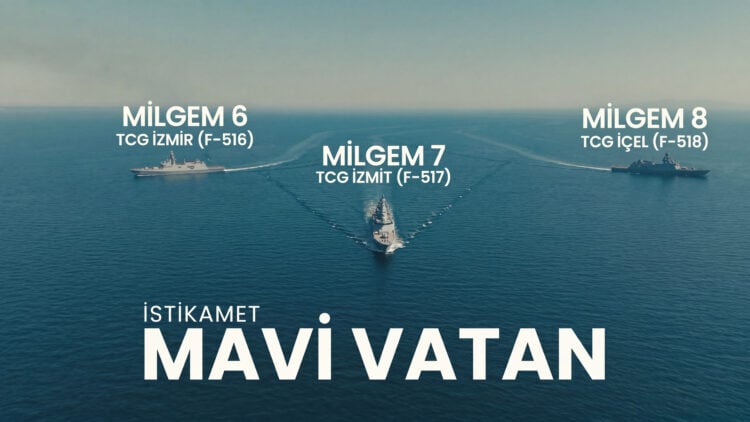 Türkiye’nin yeni savaş gemileri bir arada!