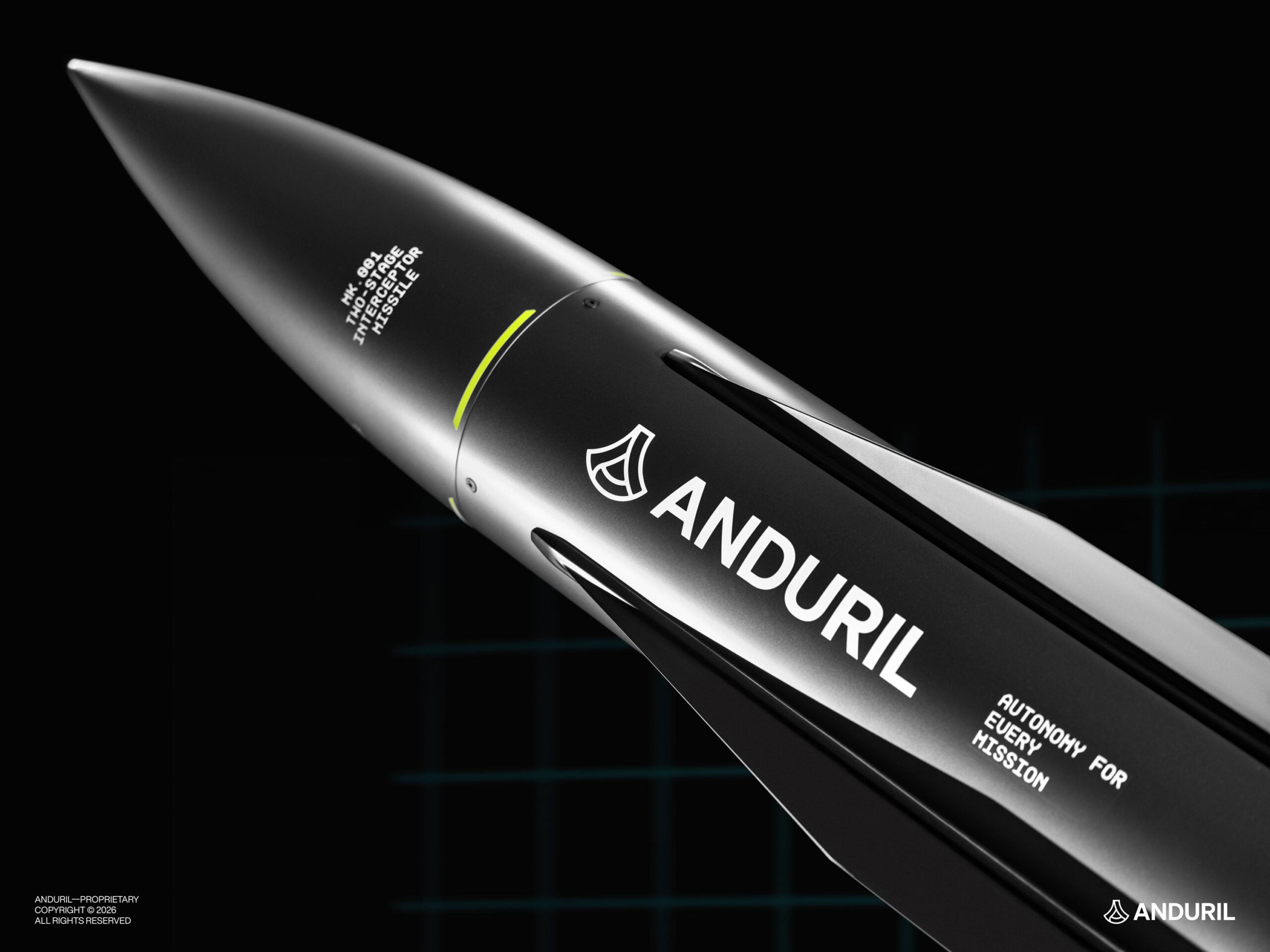 Anduril, Steelfin adlı yeni füze ailesini tanıttı