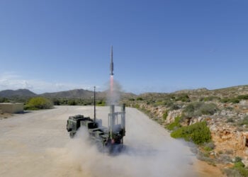 Erster IRIS-T SLM Schuss der deutschen Luftwaffe auf Kreta 2026