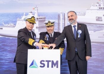 STM Portekiz’in yeni lojistik destek gemisini kızağa aldı