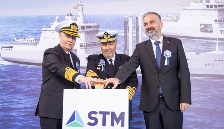 STM Portekiz’in yeni lojistik destek gemisini kızağa aldı